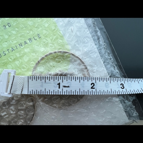 NWT Mango 3D Printed Earrings - Picture 4 of 4